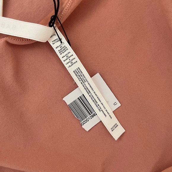 Babaton Long Sleeve Bodysuit Pink Size S - Picture 6 of 7